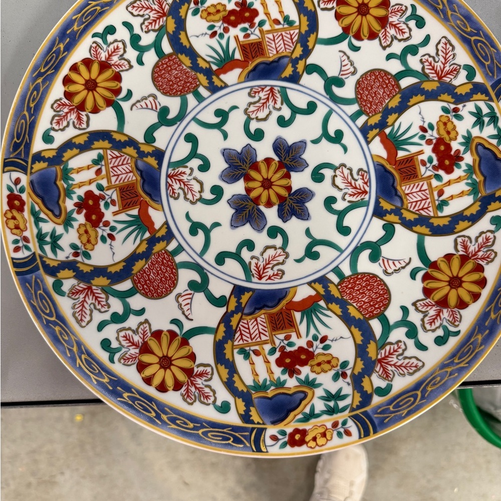 Imari Gohan Decorative Plate